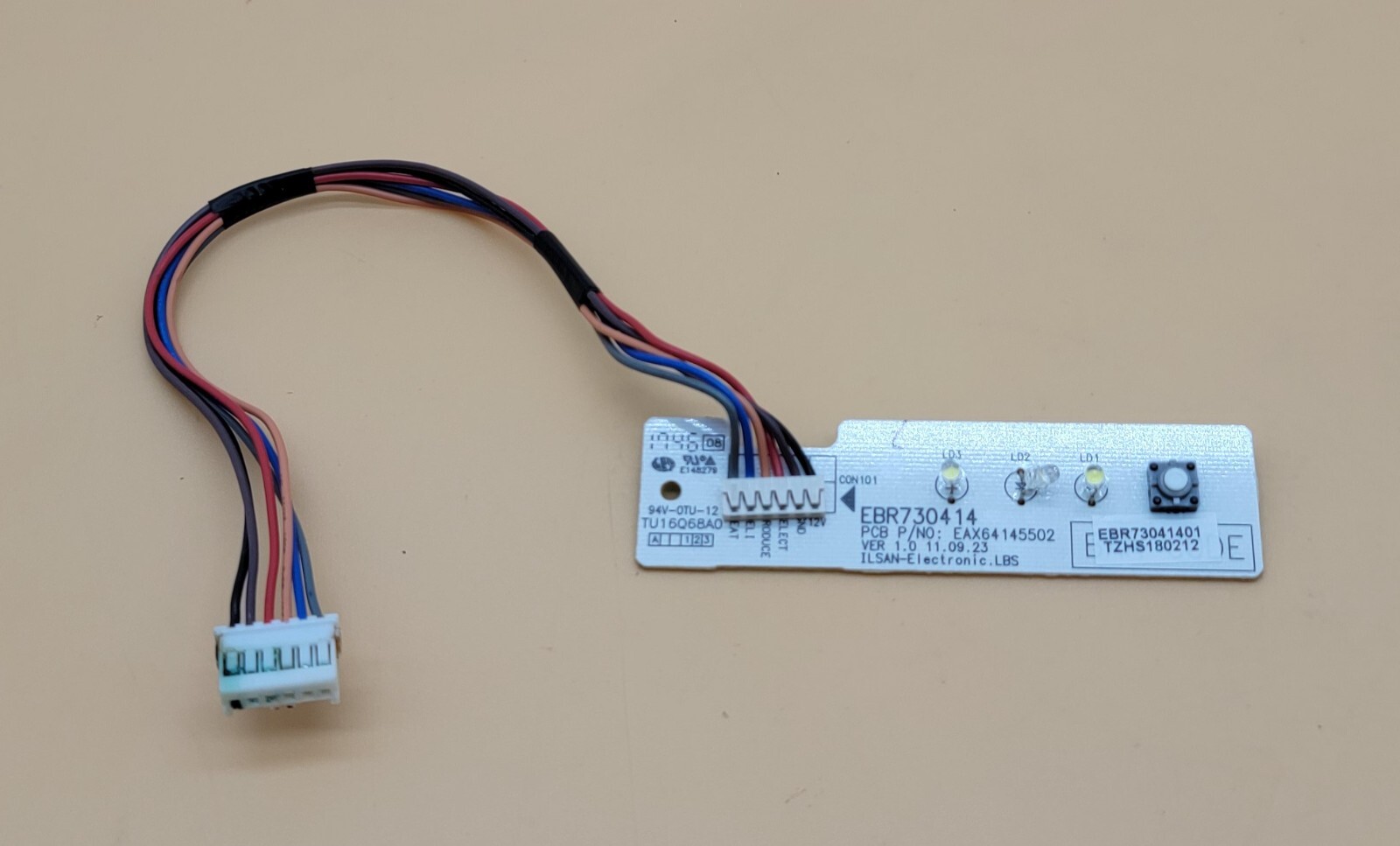 Genuine Refrigerator LG LED Board Part#EAX64145502