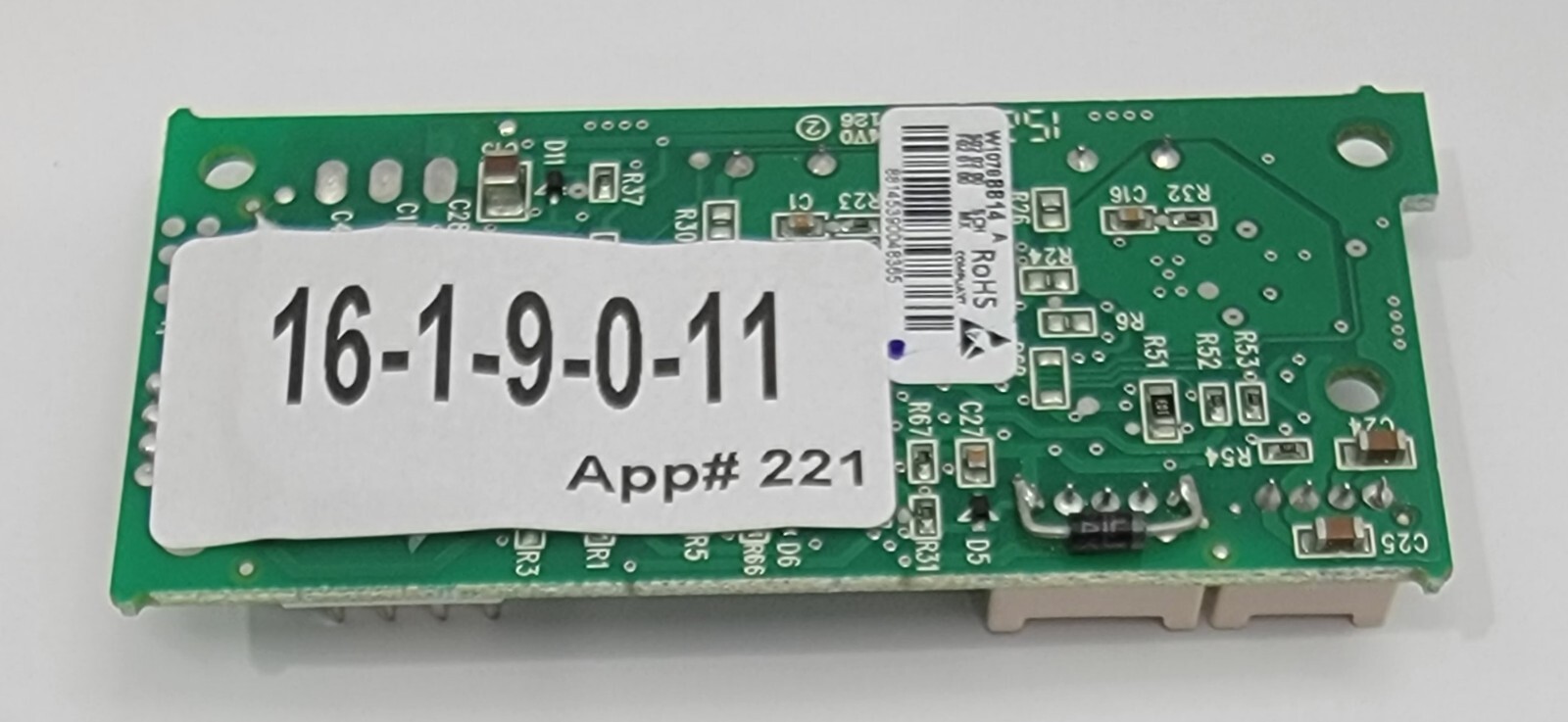Genuine Refrigerator Kitchen Aid Control Board Part#W10788814