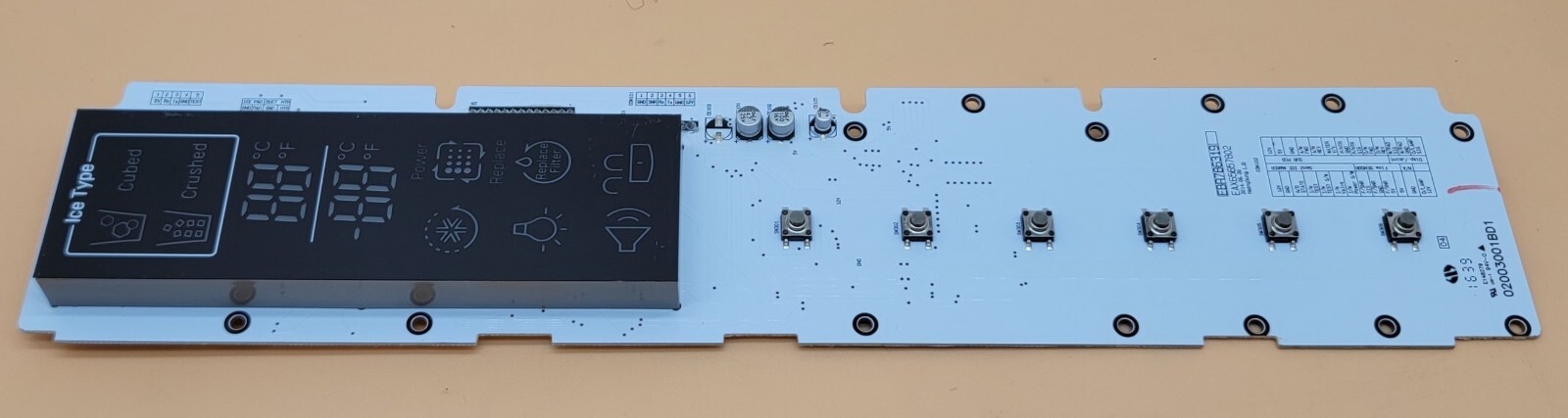 Genuine Refrigerator Kenmore Dispenser Control Board Part#EBR78631903