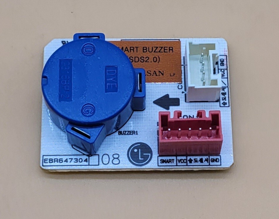 Genuine Refrigerator LG Buzzer Board Part#EBR787234