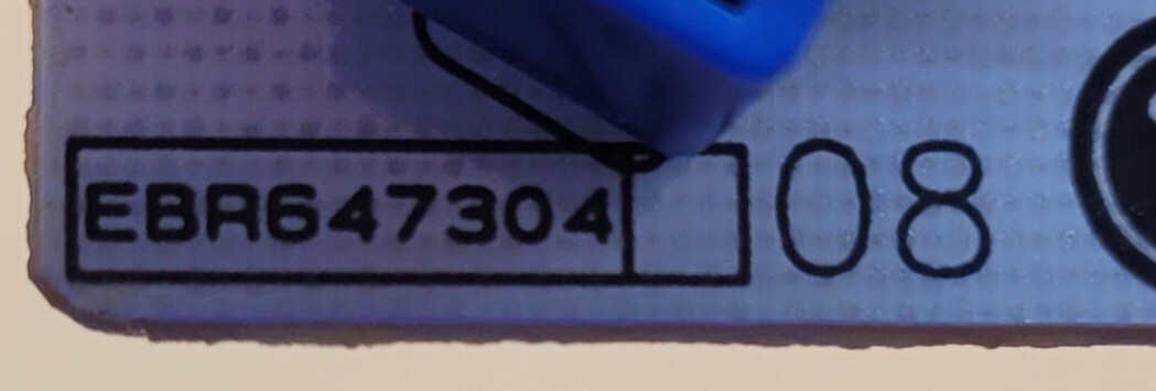 Genuine Refrigerator LG Buzzer Board Part#EBR787234