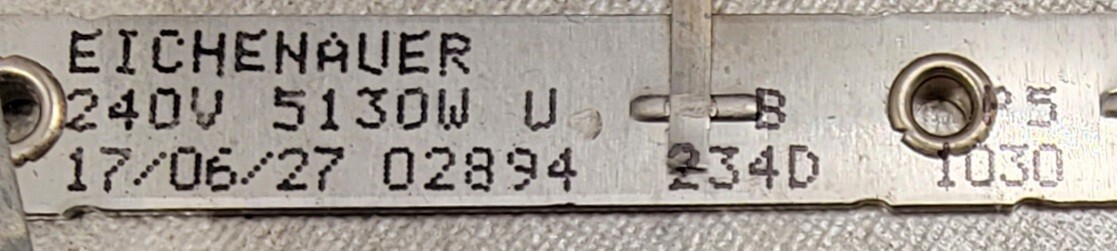 Genuine Dryer GE Heating Element Part#WE11X21156