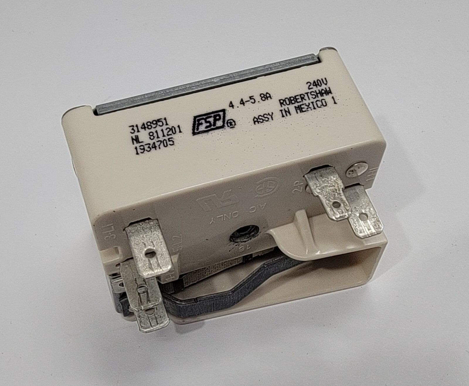 Genuine Oven Whirlpool Infinite Switch Part#3148951