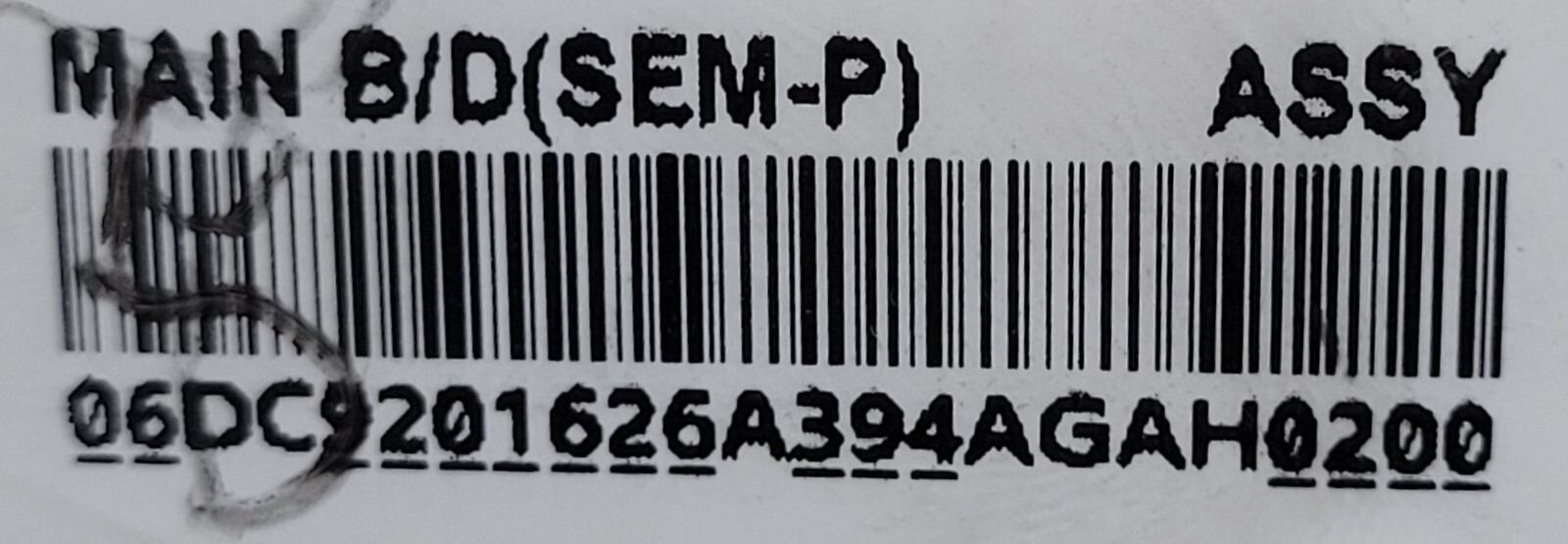 Genuine Dryer Samsung Circuit Board Part#DC9201626A
