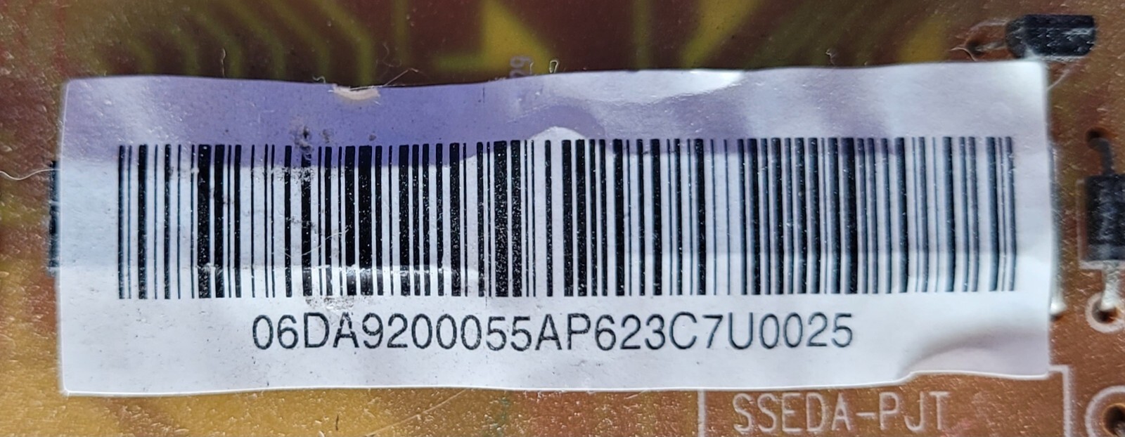 Genuine Refrigerator Samsung Control Board Part#DA92-00055A