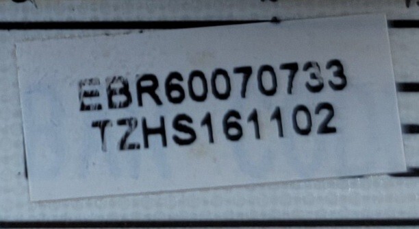 Genuine Refrigerator Kenmore Control Board Part#EBR60070733