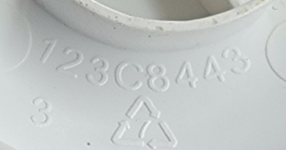 Genuine Dryer Hotpoint Knob Part#123C8443