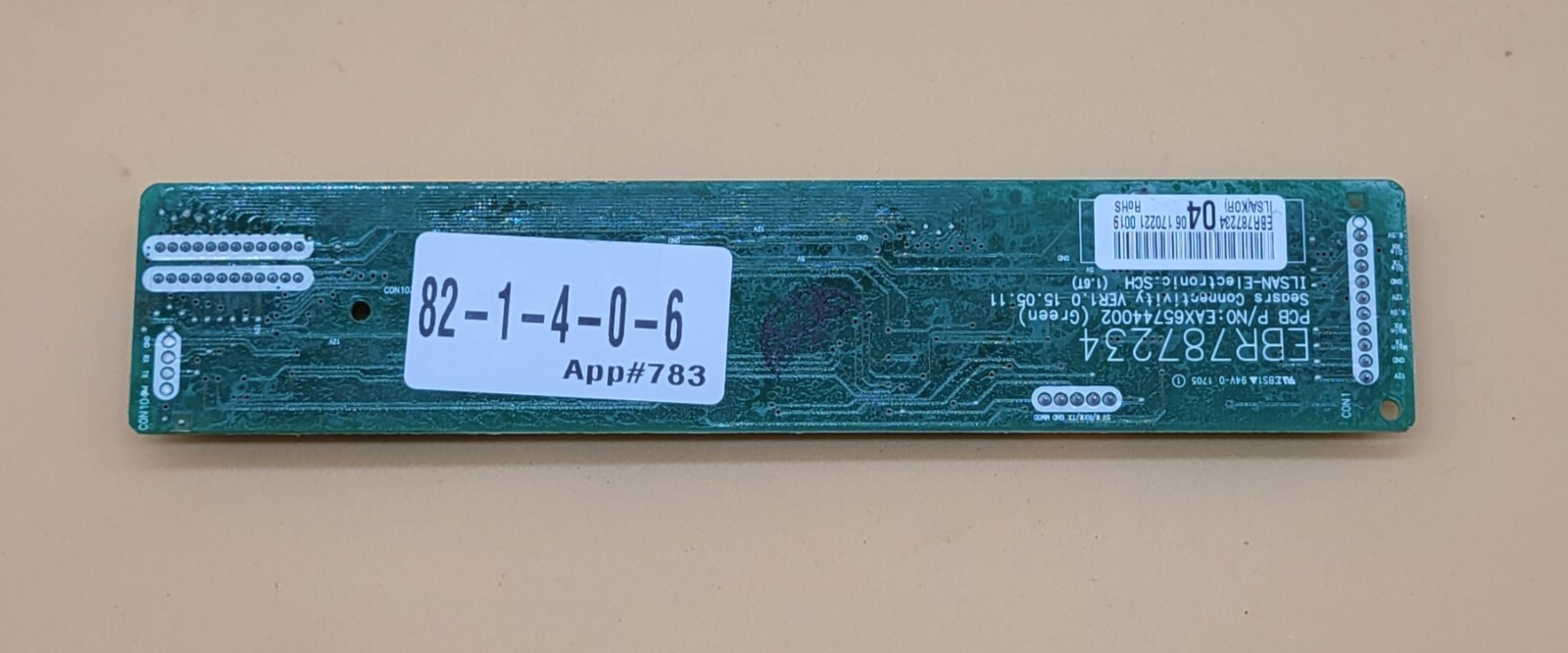Genuine Refrigerator LG Display Control Board Part#EBR787234