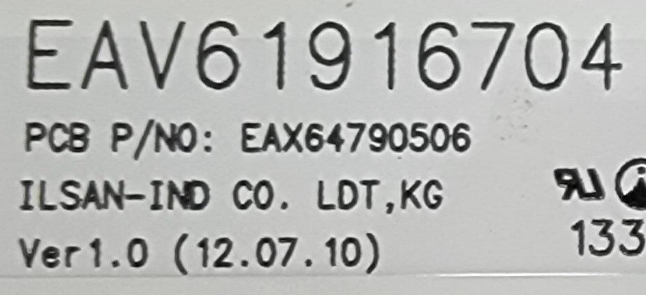 Genuine Refrigerator Kenmore Light Board Set Part#EAX64790506