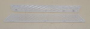 Genuine Refrigerator LG Light Cover Set Part#MCK66584302