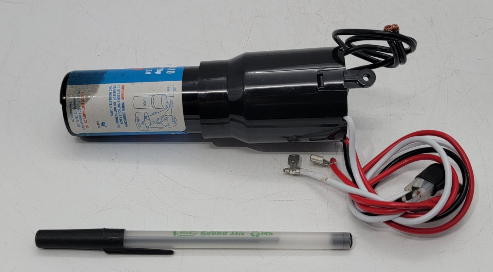 Genuine Refrigerator GE Relay Overload Capacitor Part#URCO410