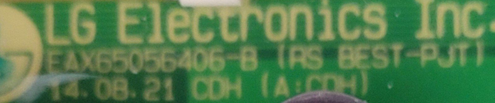 Genuine Washer LG Circuit Board Part#EBR79654901