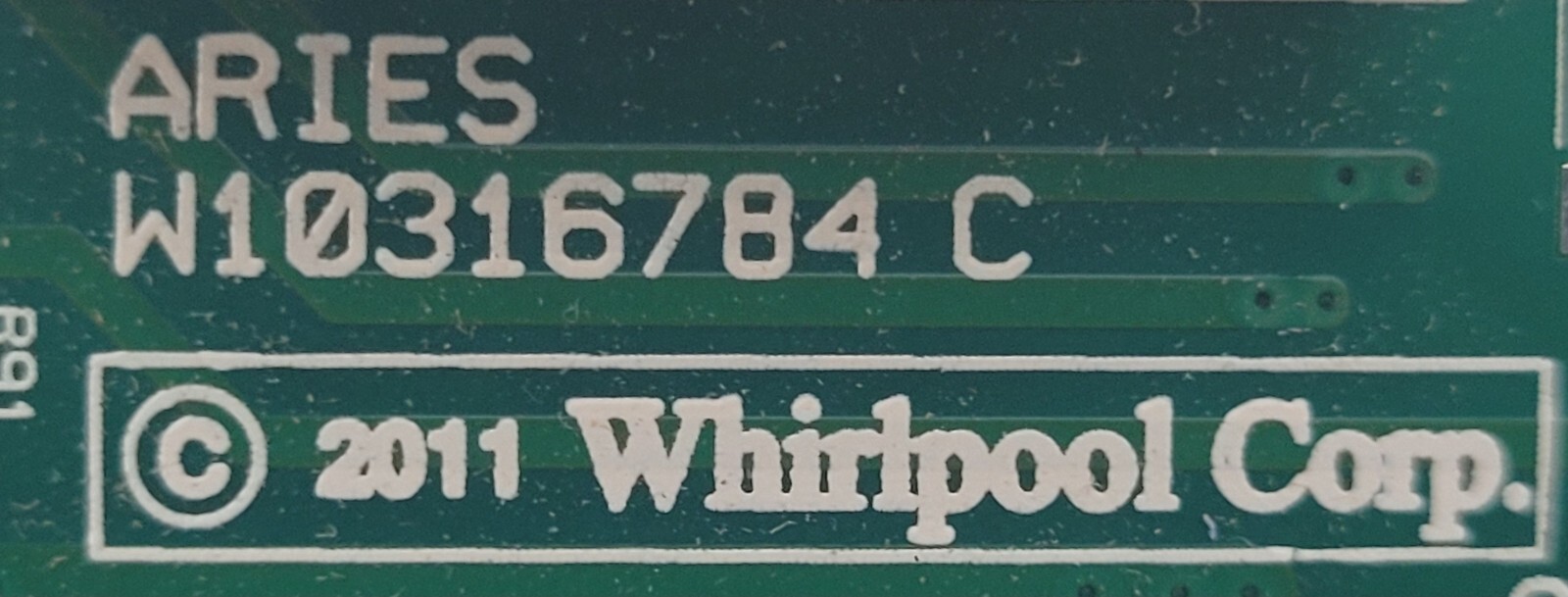 Genuine Refrigerator Whirlpool Circuit Board Part#W10589838