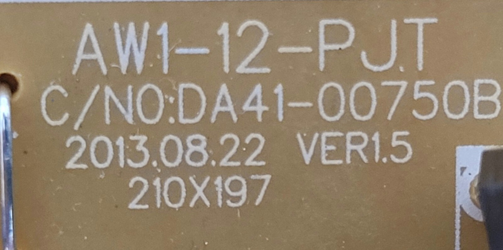 Genuine Refrigerator Samsung Circuit Board Part#DA9200484A