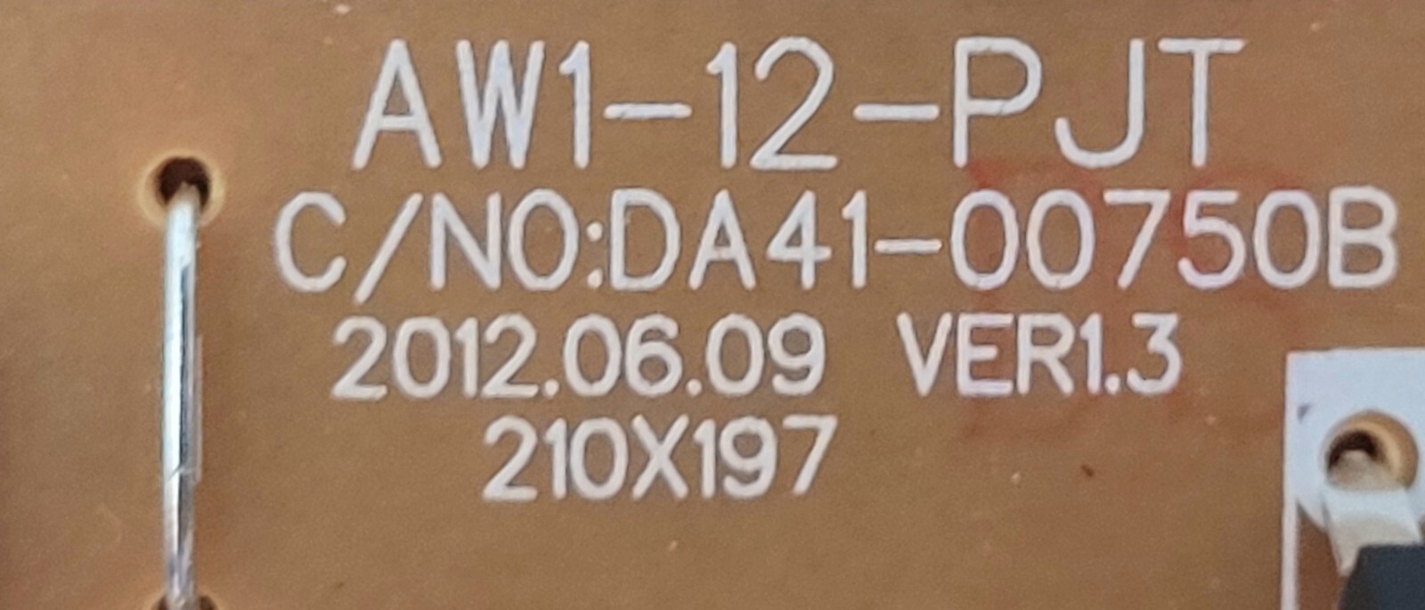 Genuine Refrigerator Samsung Circuit Board Part#DA9200356A
