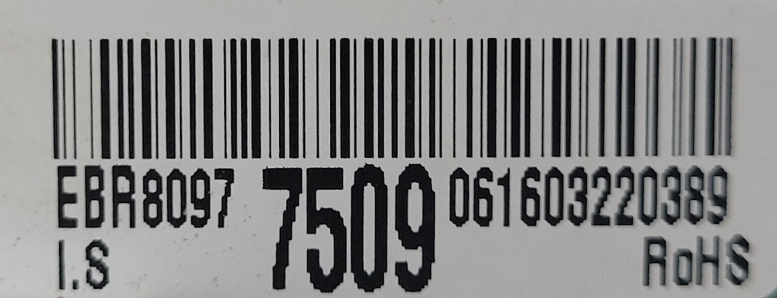 Genuine Refrigerator LG Circuit Board Part#EBR80977509