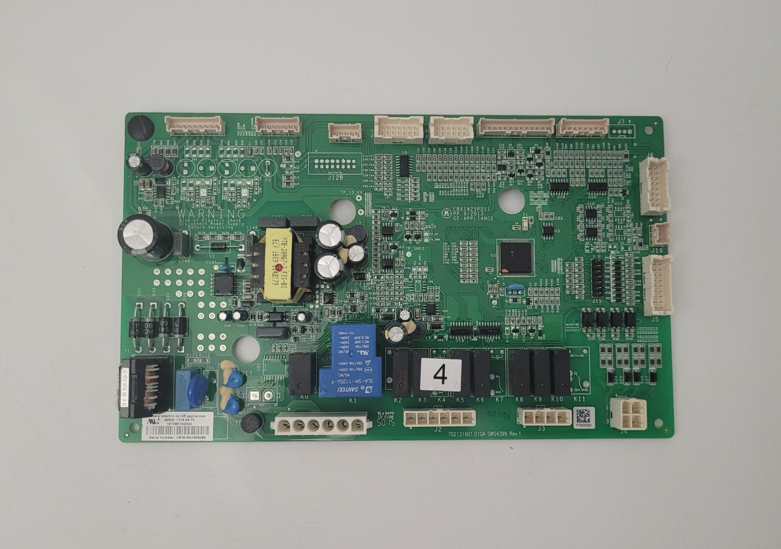 Genuine Refrigerator GE Circuit Board Part#197D8514G002