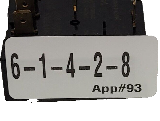 Genuine Dryer GE Switch Part#212D1095P005