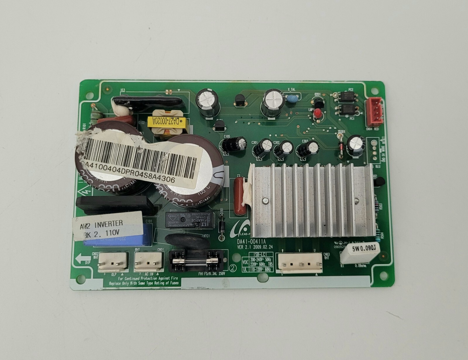 Genuine Refrigerator Samsung Circuit Board Part#DA4100404D