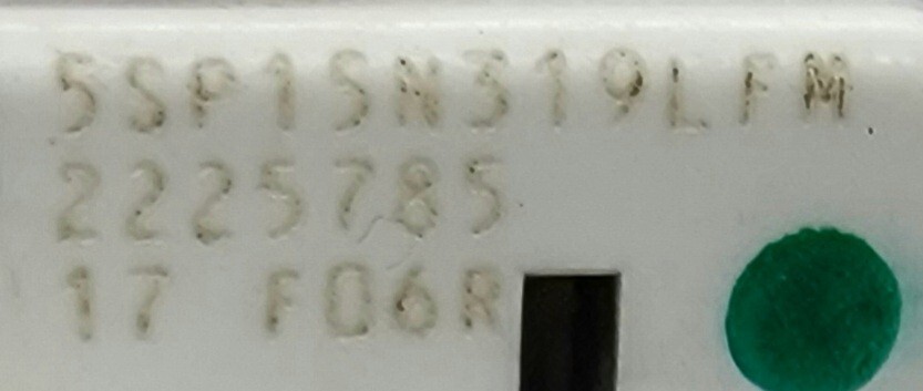 Genuine Refrigerator Whirlpool Start Relay Part#2225785