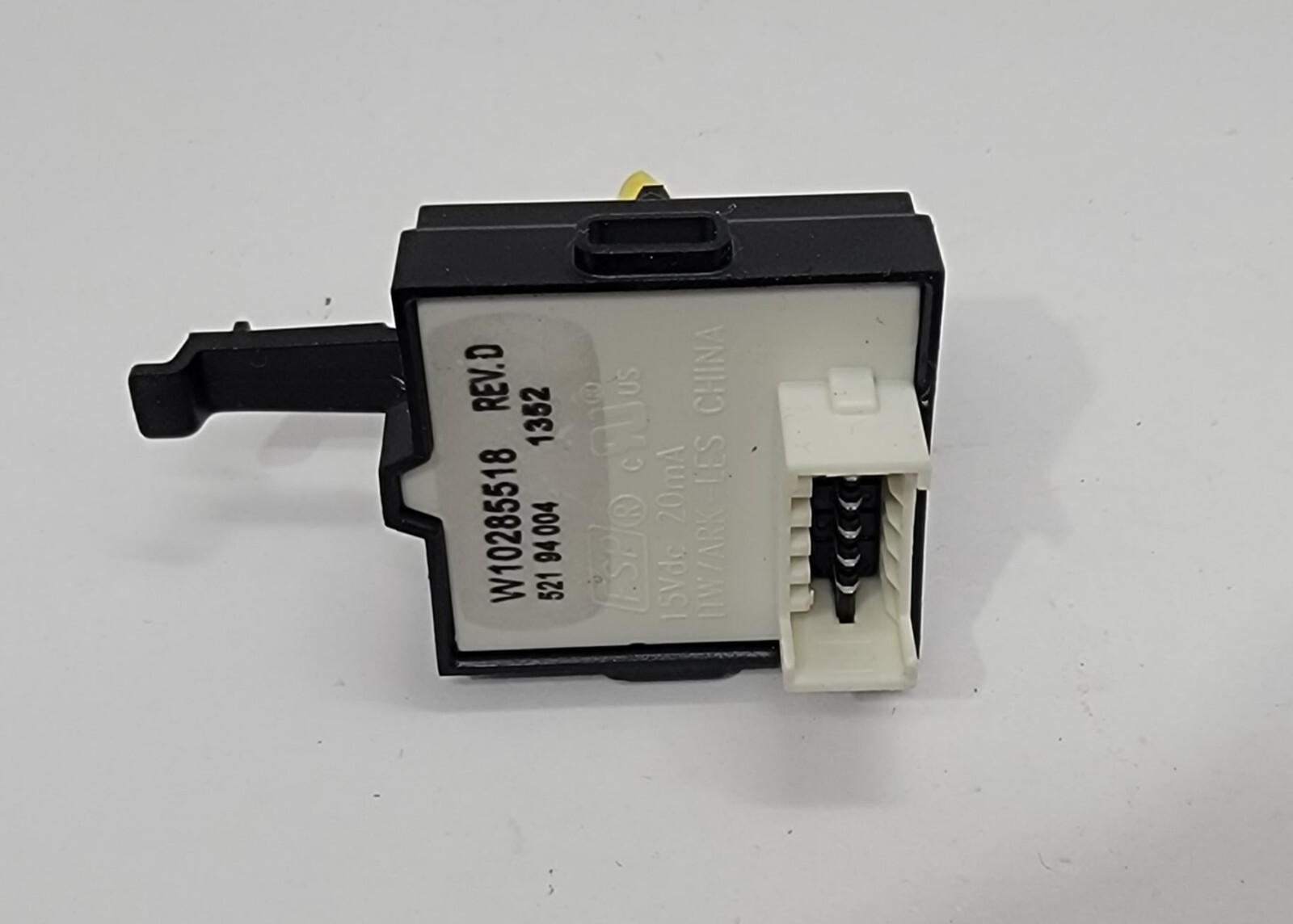 Genuine Washer Whirlpool Selector Switch Part#W10285518