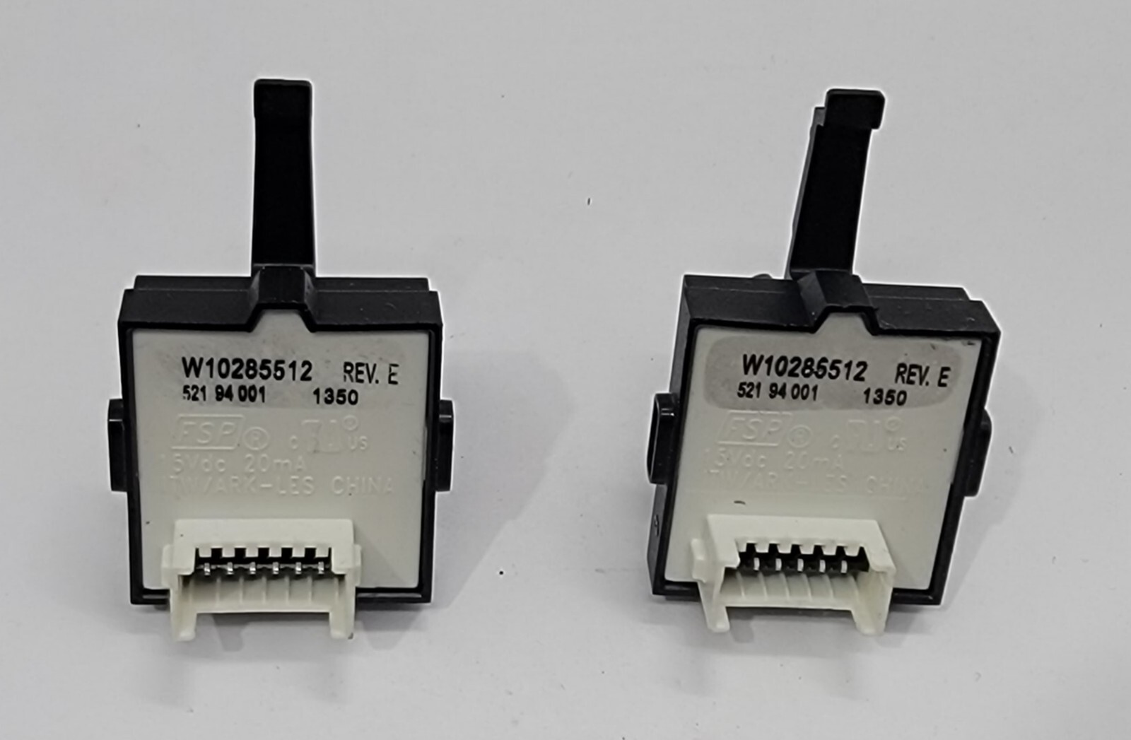 Genuine Washer Whirlpool Selector Switch Set Part#W10285512