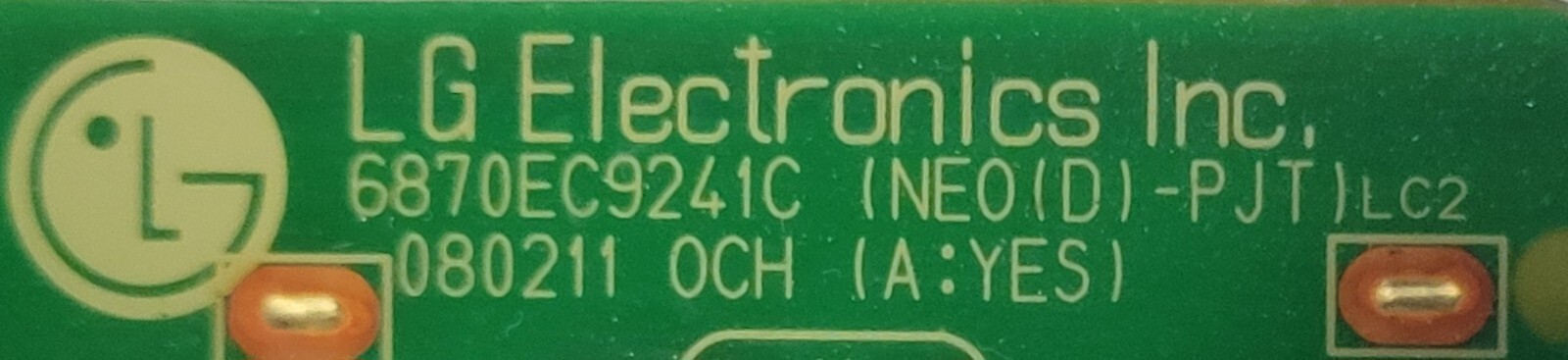 Genuine Dryer LG Circuit Board Part#EBR33640906