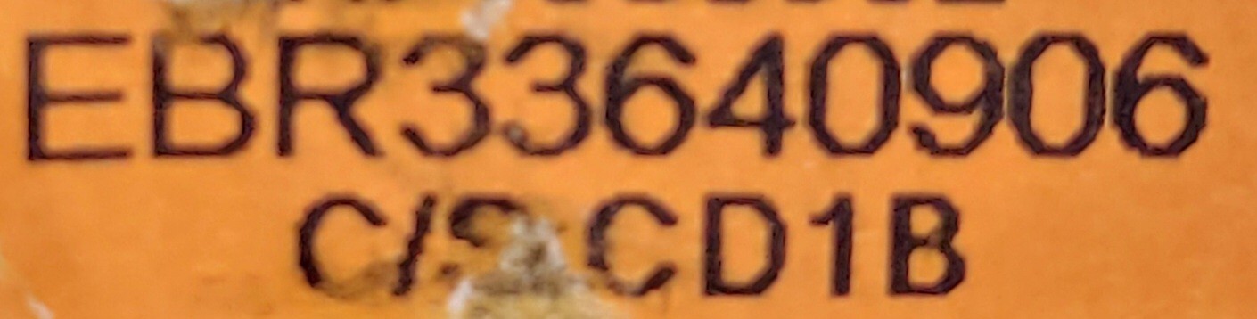 Genuine Dryer LG Circuit Board Part#EBR33640906