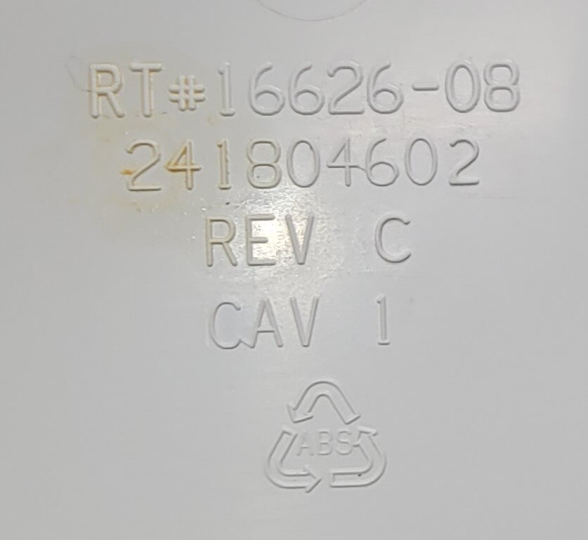 Genuine Refrigerator Electrolux Dairy Bin Part#241804602