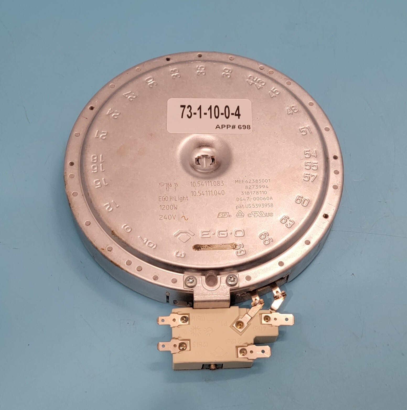 Genuine Electric Range Samsung Surface Element Part#DG47-00060A