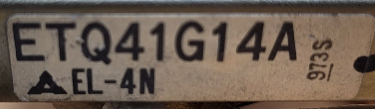 Genuine Cooktop GE Transformer Part#ETQ41G14A