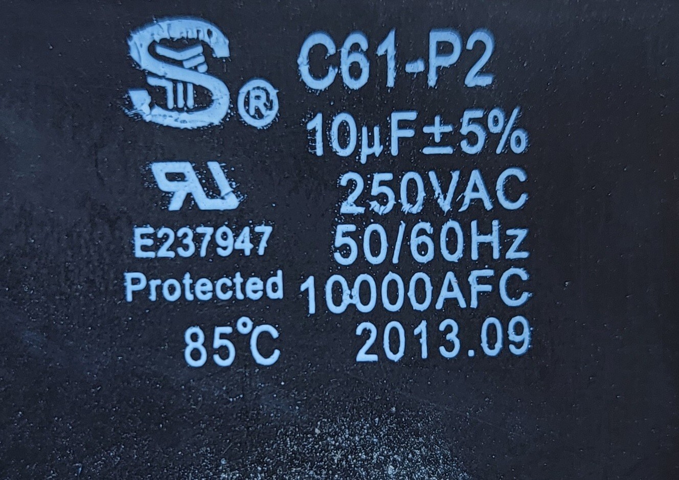 Genuine Dishwasher GE Capacitor Part#C61-P2