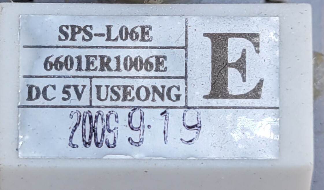 Genuine Dryer LG Pressure Switch Part#6601ER1006E