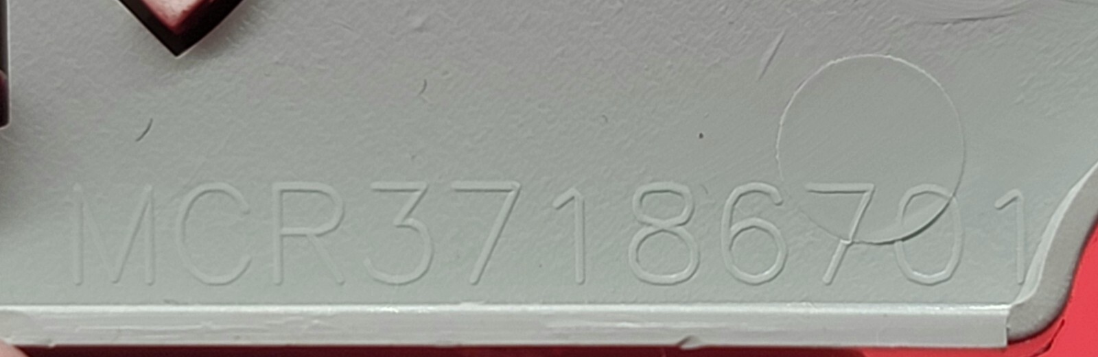 Genuine Dryer LG Button Set Part#MCR37186701