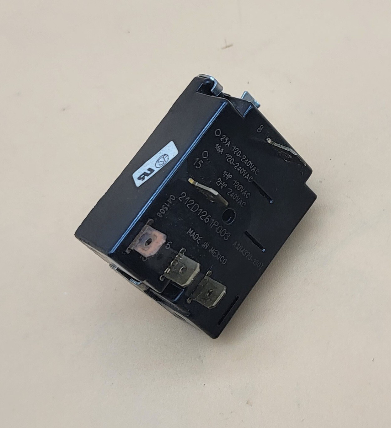 Genuine Dryer GE Temperature Switch Part#212D1261P003
