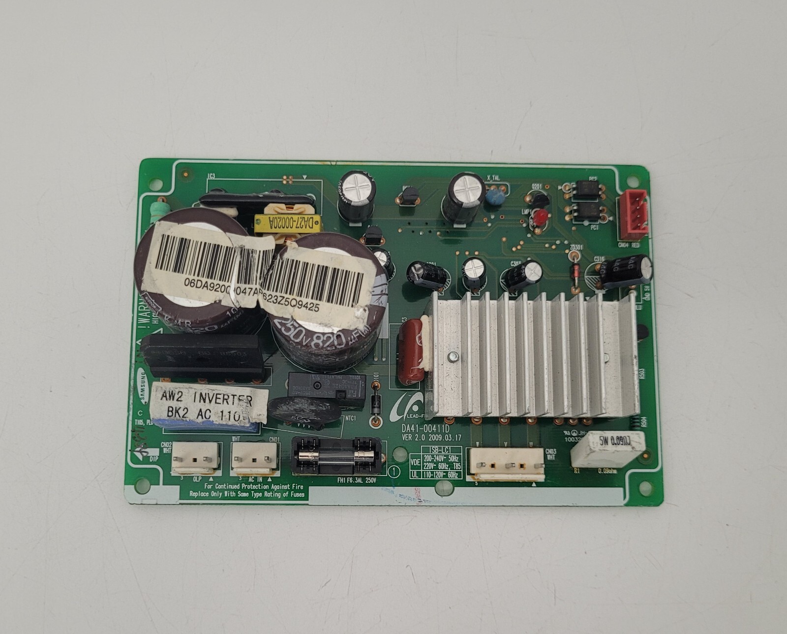 Genuine Refrigerator Samsung Circuit Board Part#DA9200047A