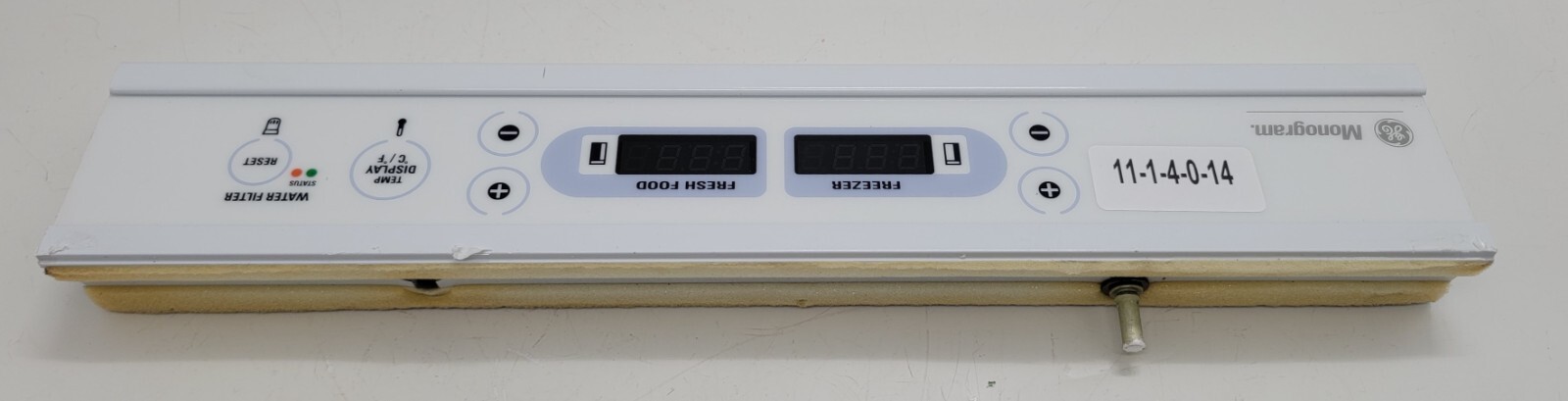Genuine Refrigerator GE Monogram Control Panel Part#WR31X10025