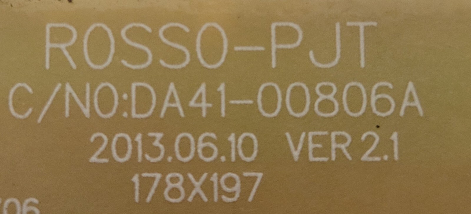 Genuine Refrigerator Samsung Circuit Board Part#DA9200624A