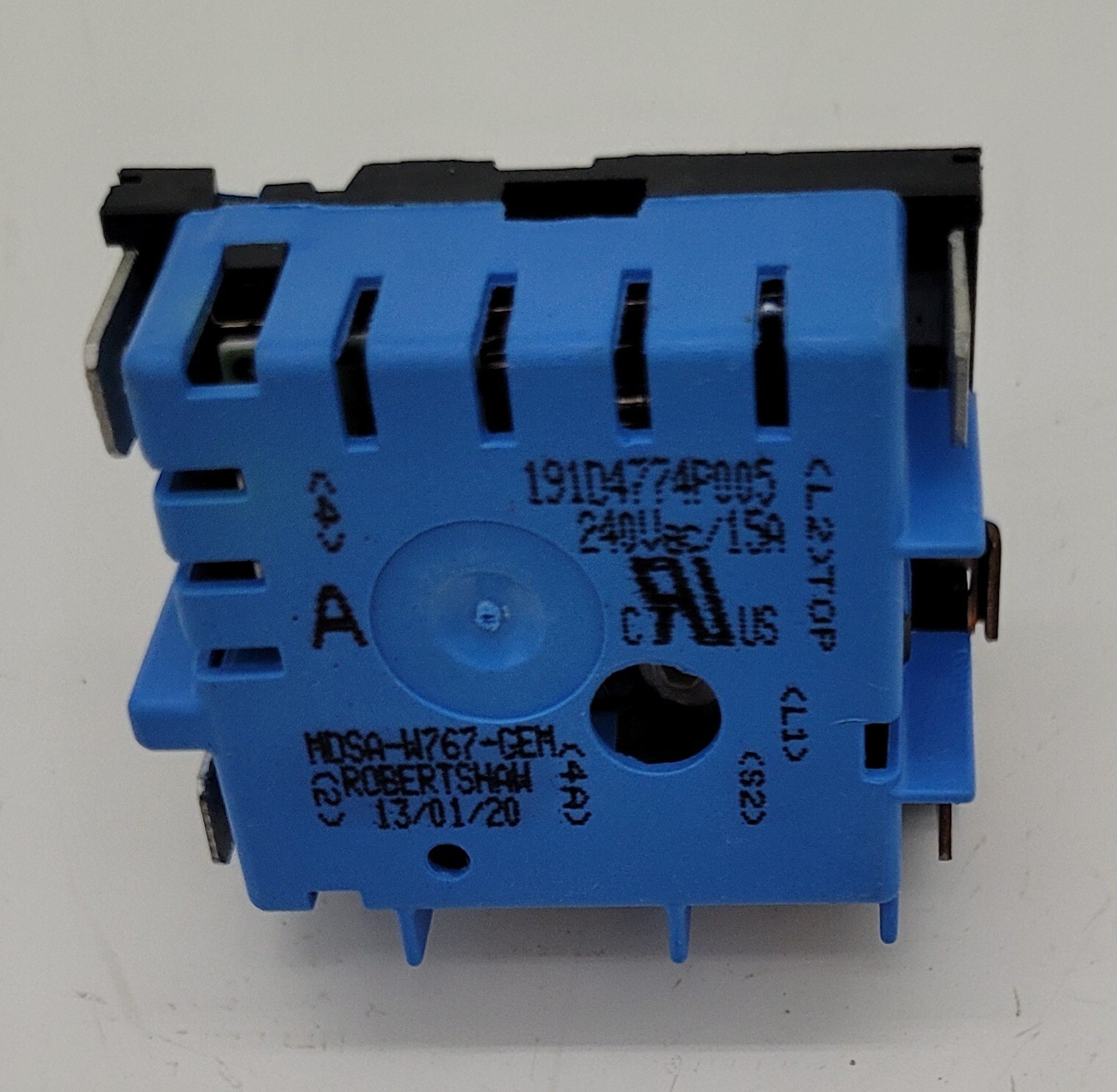 Genuine Oven GE Dual Element Burner Switch Part#191D4774P005