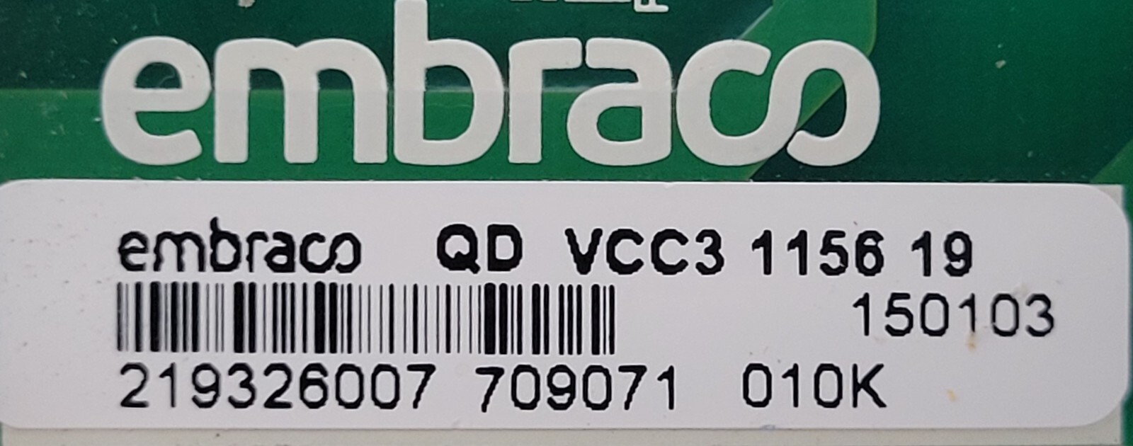 Genuine Refrigerator GE Circuit Board Part#219326007