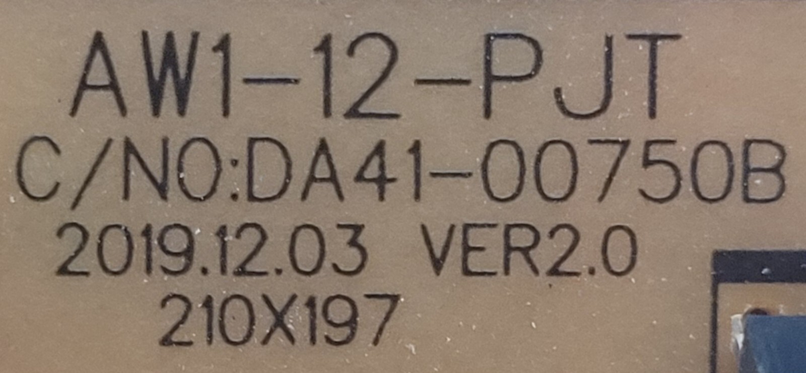 Genuine Refrigerator Samsung Circuit Board Part#DA94-02963C