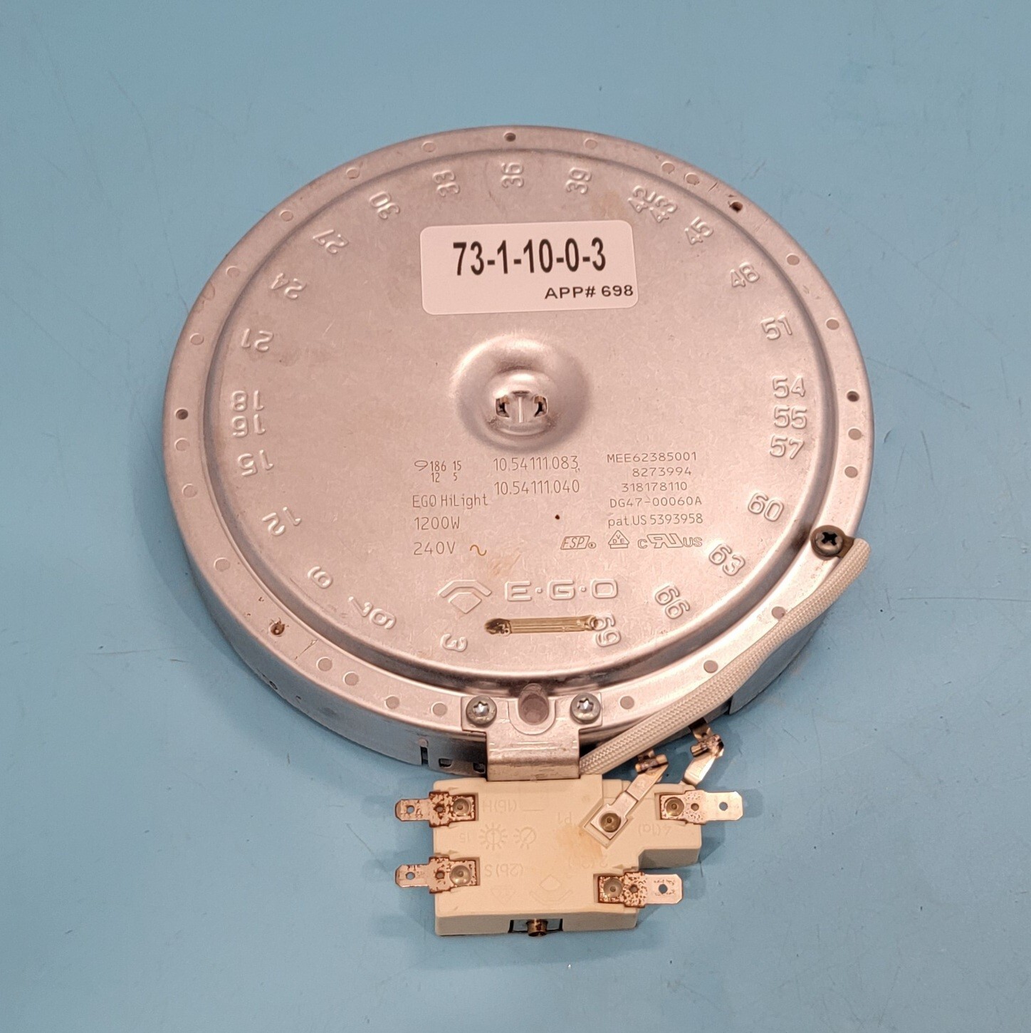 Genuine Electric Range Samsung Surface Element Part#DG47-00060A