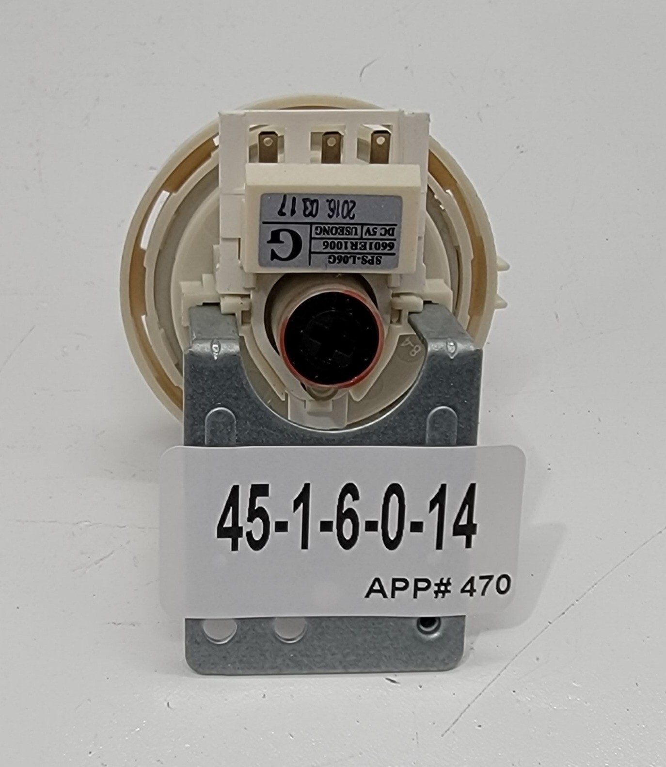 Genuine Washer LG Pressure Switch Part#6601ER1006