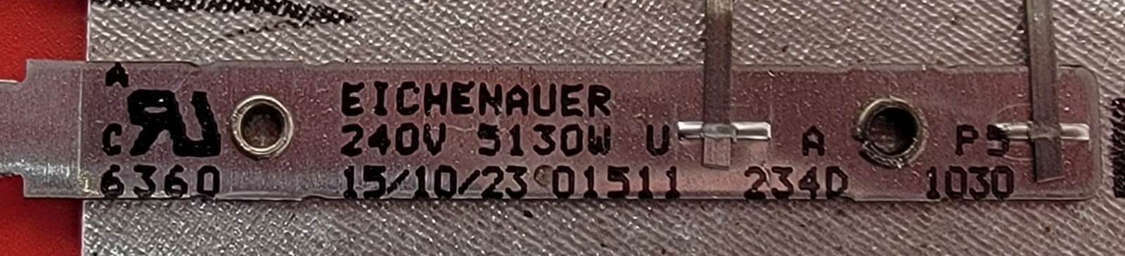 Genuine Dryer Hotpoint Heating Element Part#6360 WE11M10001