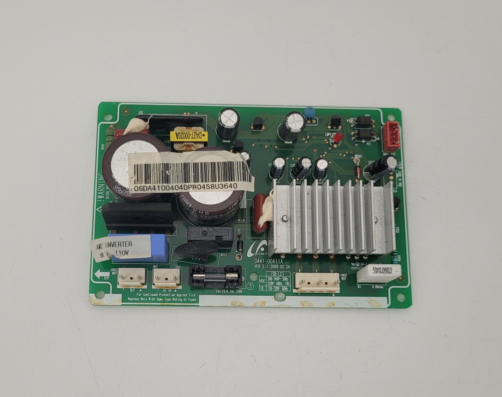 Genuine Refrigerator Samsung Circuit Board Part#DA4100404D