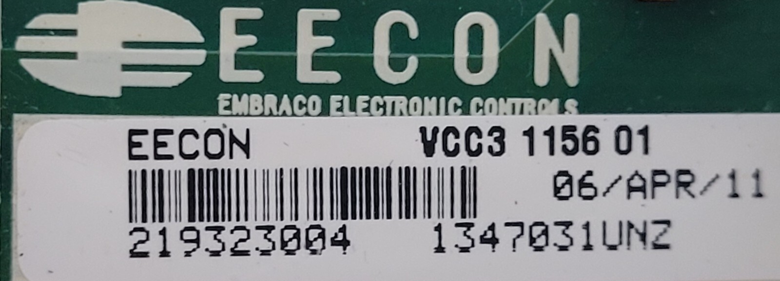 Genuine Refrigerator GE Circuit Board Part#219323004