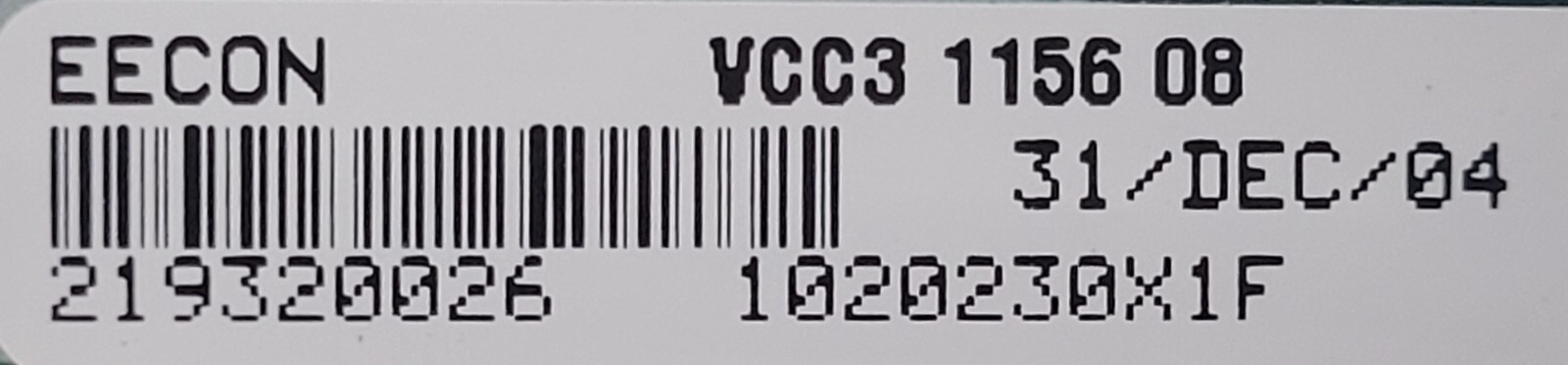 Genuine Refrigerator GE Circuit Board Part#219320026