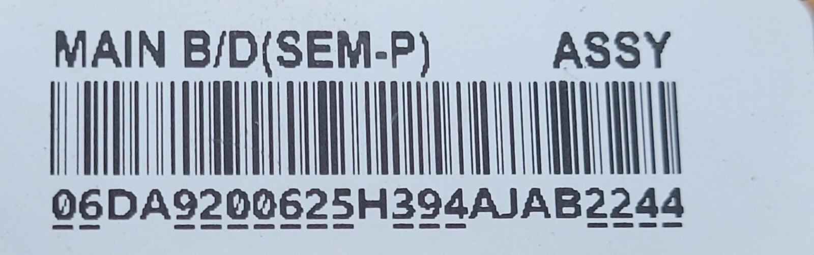 Genuine Refrigerator Samsung Circuit Board Part#DA9200625H