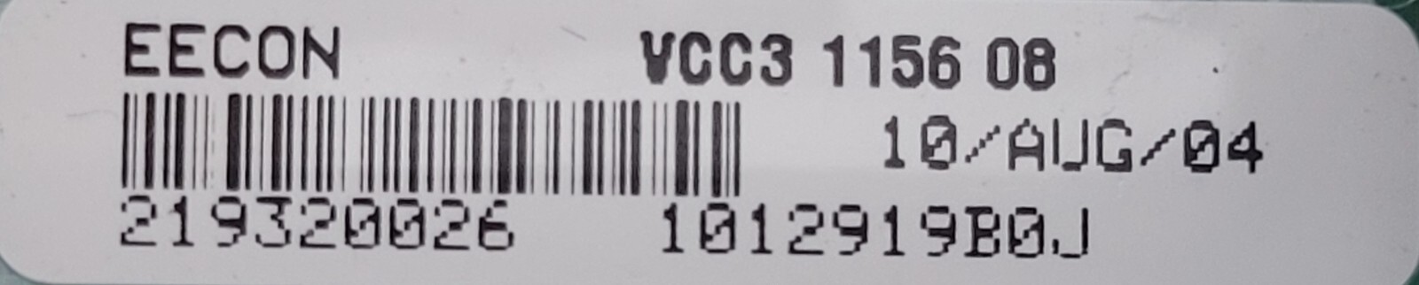 Genuine Refrigerator GE Circuit Board Part#219320026
