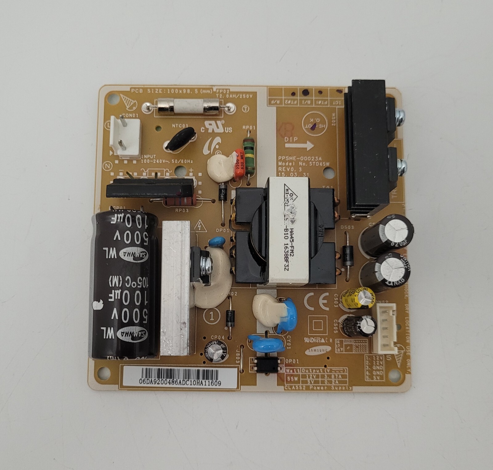 Genuine Refrigerator Samsung Circuit Board Part#DA9200486A